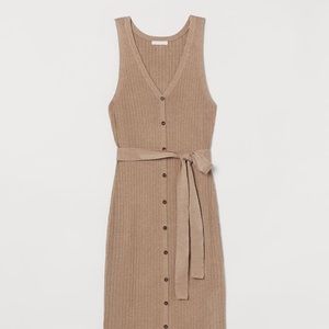 H&M Ribbed Midi Dress